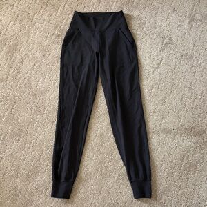 High-Waisted Black Leggings